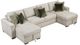 Homelegance® Isla 3-Piece Sage Sand Reversible Chaise Sectional-0