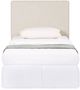 Coaster® Kosmo Sand Twin Youth Upholstered Headboard-2