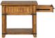 Magnussen Home® Chesterfield Farmhouse Timber Small Rectangular End Table-3