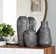 Crestview Collection Trinity Gray Medium Vase-4