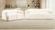 Coaster® Dorset 2-Piece White Upholstered Sofa Set-1