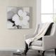Olliix by Madison Park Midday Bloom White Floral Hand Embellished Canvas-3