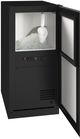 U-Line® 15" 90 lb. Stainless Solid Nugget Ice Maker-1