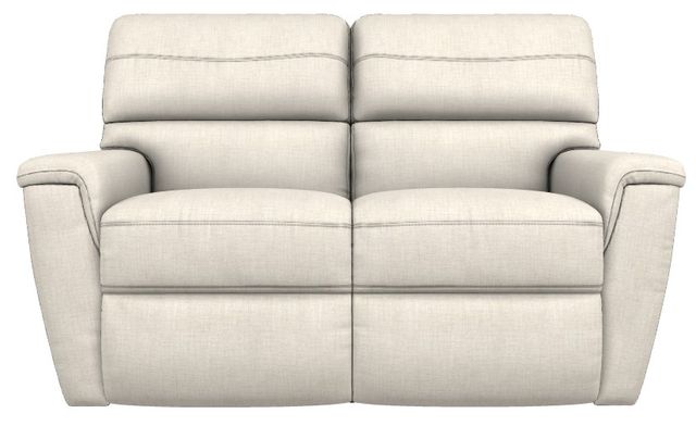 La-Z-Boy® Ava Ivory Power Reclining Loveseat with Headrest and Lumbar-1