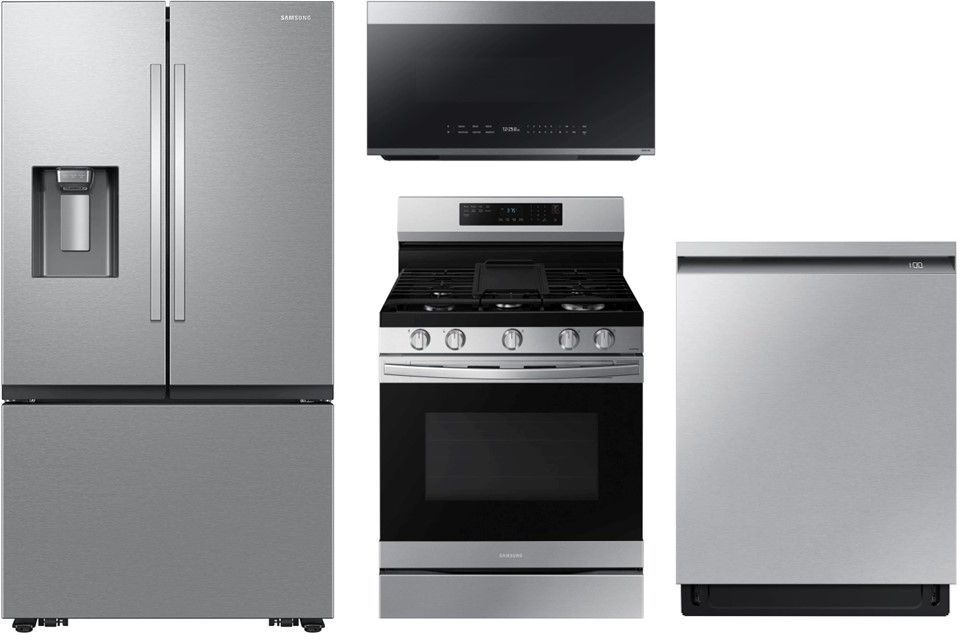 Samsung 4 Piece Stainless Steel Kitchen Package