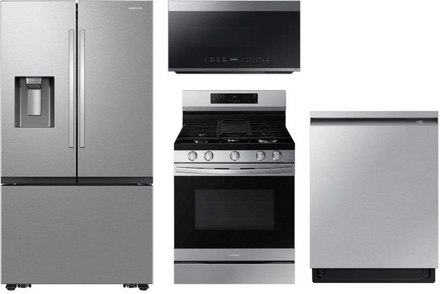 Samsung 4 Piece Stainless Steel Kitchen Package