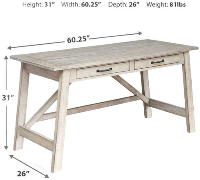 Signature Design by Ashley® Carynhurst Whitewash Office Desk-4