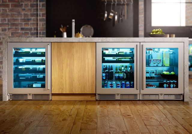 Perlick® Signature Series Sottile 3.1 Cu. Ft. Panel Ready Beverage Center-2
