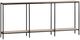 Crestview Collection Crosby Natural Console Table with Black Base-0