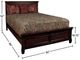 New Classic® Home Furnishings Tamarack Brown Cherry Full Bed-4