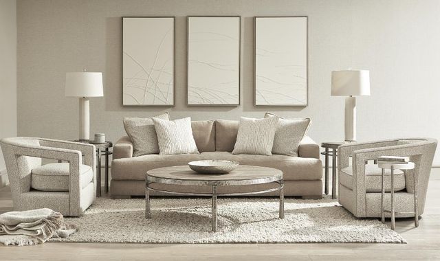 Bernhardt Aventura Tusk Accent Table with Frosted Base-2