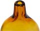 A & B Home Diana Warm Amber Handcrafted Glass Vase-3