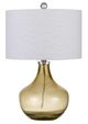 Cal® Lighting & Accessories Logan Smoke Amber Table Lamp-0