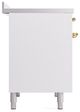 Ilve® Nostalgie II Series 40" White Pro Style Induction Range-4