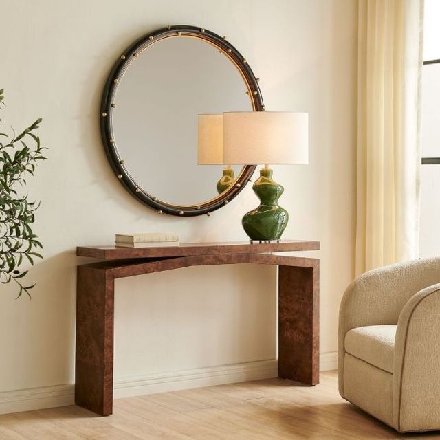 Uttermost® Naoko Dark Walnut Console Table-1