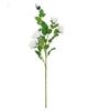 A & B Home White Faux Rose Spray-0