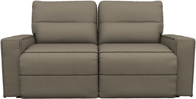 La-Z-Boy® Maddox Fossil Power Reclining 2-Seat Sofa with Headrest-1
