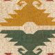 Surya Gada Tan 20"x20" Toss Pillow with Polyester Insert-2