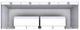 Vent-A-Hood® Designer Series 66" White Wall Mounted Range Hood-3