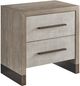 Universal Explore Home™ Erinn V x Universal Taupe/Weathered Oak Nightstand-0