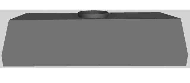 Vent-A-Hood® 48" Gunsmoke Wall Mounted Liner Insert-3