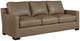 Century® Leatherstone Brown Sofa-0