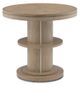 Currey & Company Tuban Light Wheat Entry Table-0
