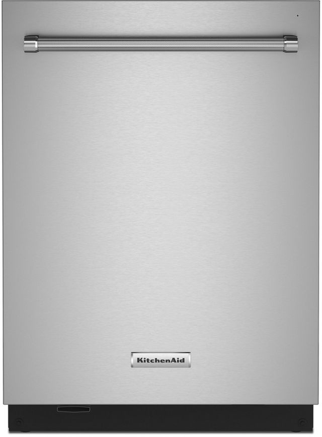 KitchenAid® 24" PrintShield™ Stainless Steel Built In Dishwasher-0