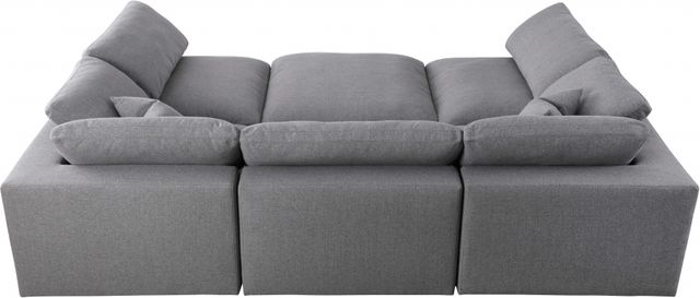 Meridian Furniture Serene 6-Piece Grey Modular Sectional-1