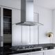 XO Fabriano Collection 42" Stainless Steel Island Range Hood -2