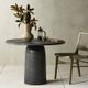 Four Hands Basil Aged Gray Outdoor Aluminum Dining Table-5