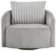 Homelegance® Francine Gray Swivel Chair-2