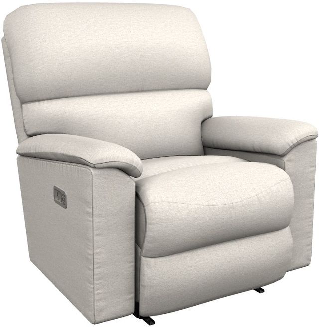 La-Z-Boy® Brooks Oyster Power Wall Recliner with Headrest and Lumbar-0