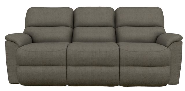 La-Z-Boy® Brooks Gray Power Reclining Sofa with Headrest-1