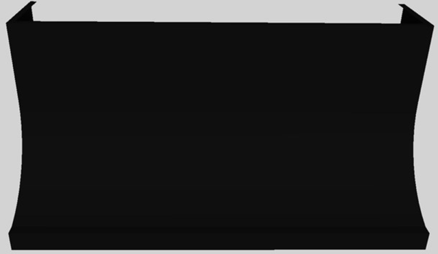 Vent-A-Hood® 60" Black Wall Mounted Range Hood-0
