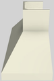 Vent-A-Hood® 60" Biscuit Euro-Style Wall Mounted Range Hood-1