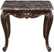 New Classic® Home Furnishings Constantine Marble Top End Table with Cherry Base-2