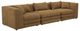 Moe's Home Collection Lowtide 3-Piece Amber Glow Modular Sofa-0