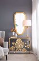 A & B Home Gold Durable Aluminum Table Lamp-5