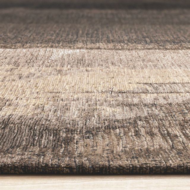 Kalora Interiors Cathedral Black/Brown 5'x8' Area Rug-1