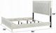 ACME Furniture Jehoram Beige Eastern King Upholstered Panel Bed-2
