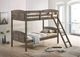 Coaster® Flynn Weathered Brown Twin Over Twin Bunk Bed-3