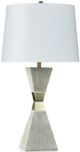 Stylecraft Bronze/Morris Grey/White Table Lamp-0