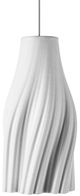 Currey & Company Posh Silver/White 7-Light Linear Multi-Drop Pendant-2