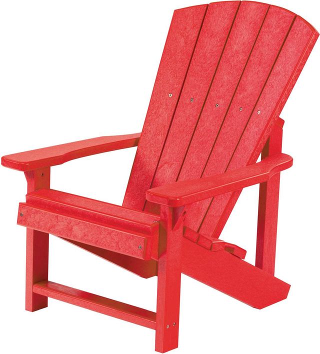 C.R. Plastic Generation Line Red Kids Adirondack-1