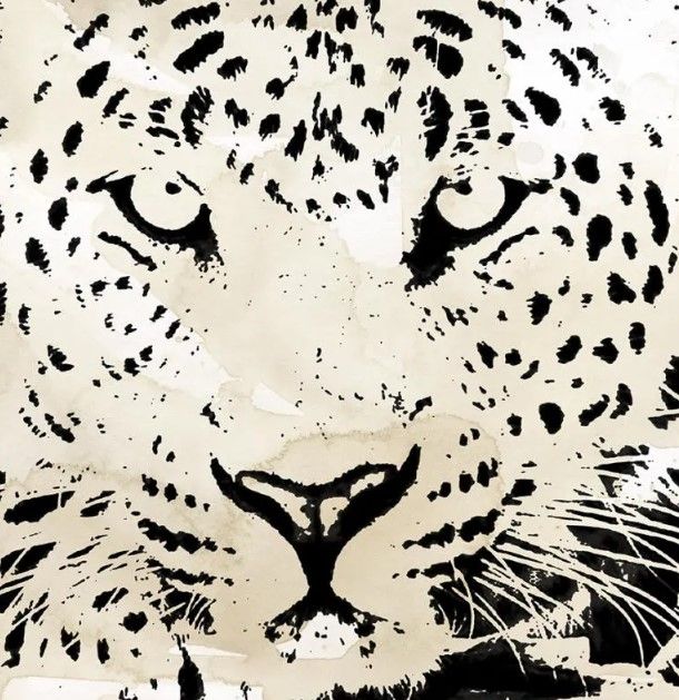 Classy Art Leopard Spots III by Carol Robinson Wall Art-1