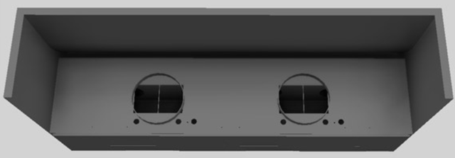 Vent-A-Hood® 54" Gunsmoke Wall Mounted Range Hood-2