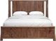 International Furniture Direct Roots Brown Eastern King Panel Bed-2