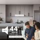 Broan® GLA2 Series 30" White Under Cabinet Range Hood-2