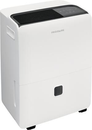 19" Dehumidifier with 60 Pint Daily Capacity, Washable Filter, Custom Humidity Control, and Automatic Shut Off in White-1